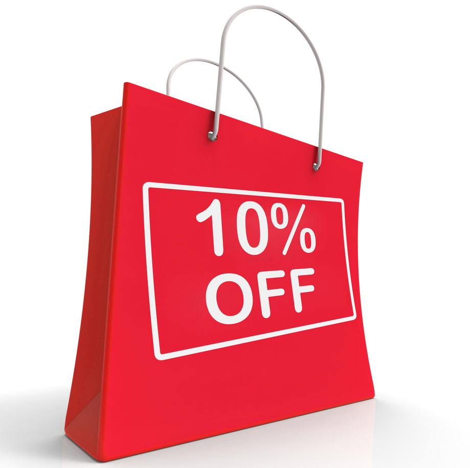 10% off promotion